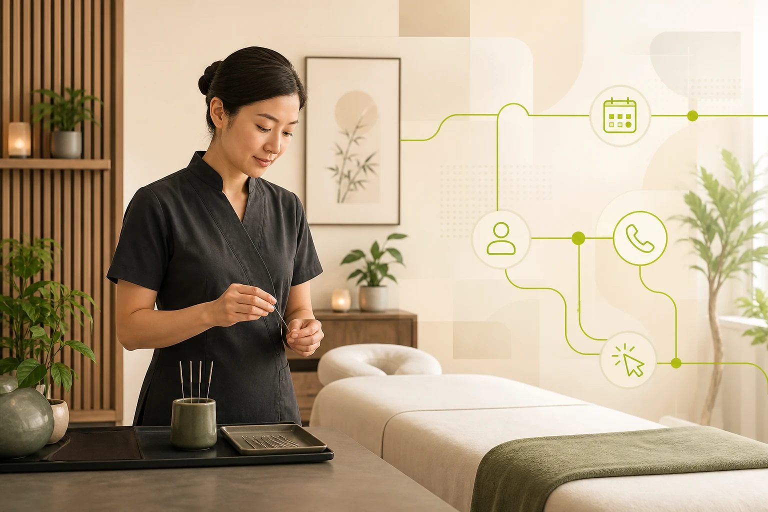 Illustration: What a Acupuncture Website Needs to Win Local Customers