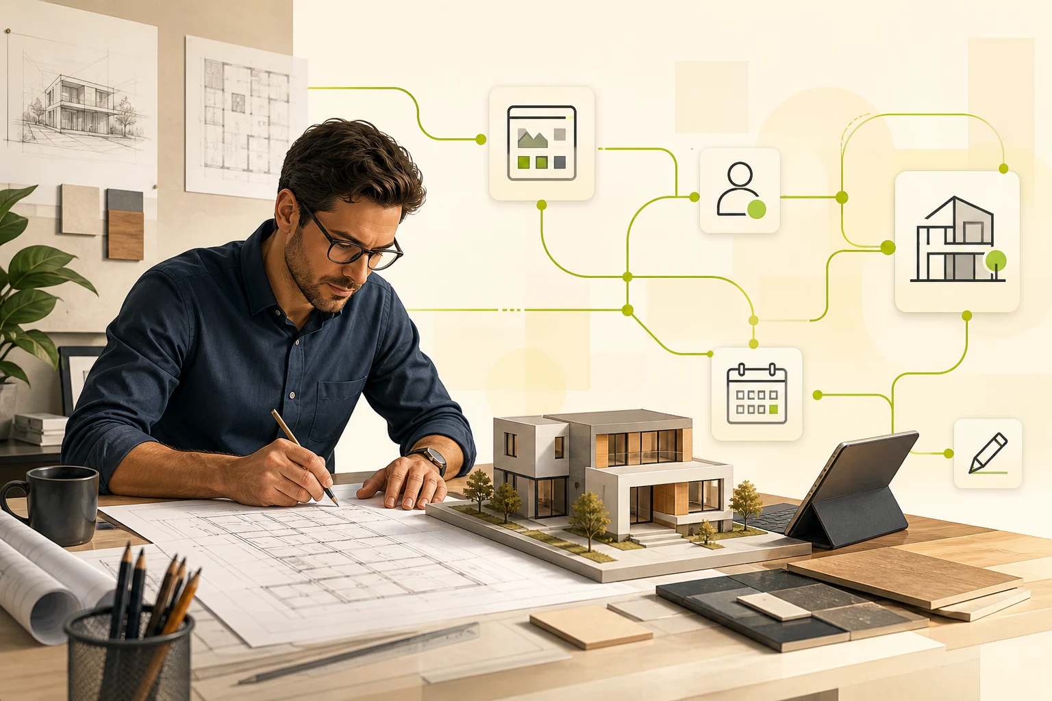 Illustration: What a Architect Website Needs to Win Local Customers