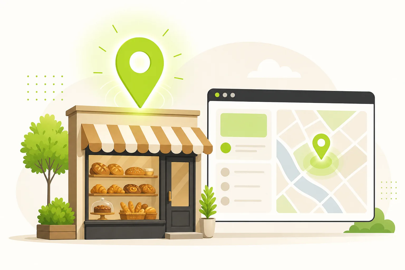 Illustration: Is Google Business Profile Enough for a Bakery?