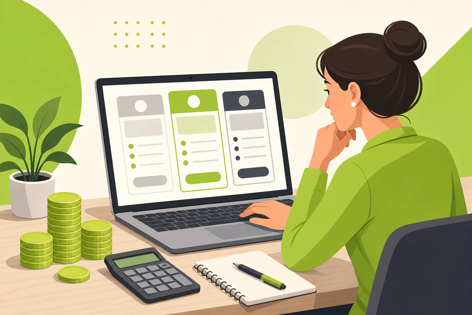 Illustration: How Much Does a Bookkeeper Website Cost?
