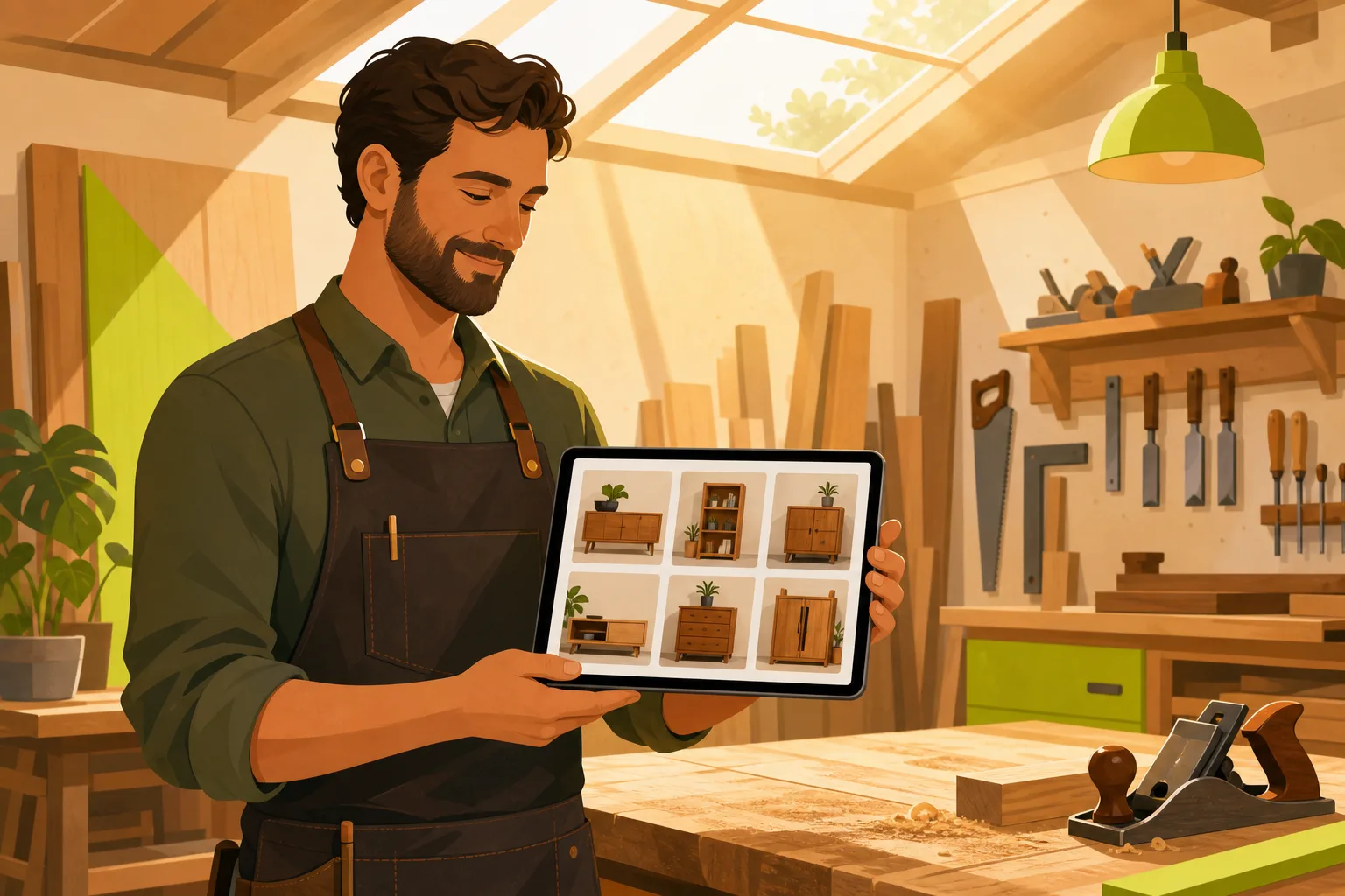 Illustration: What a Welding & Fabrication Website Needs to Win Local Customers