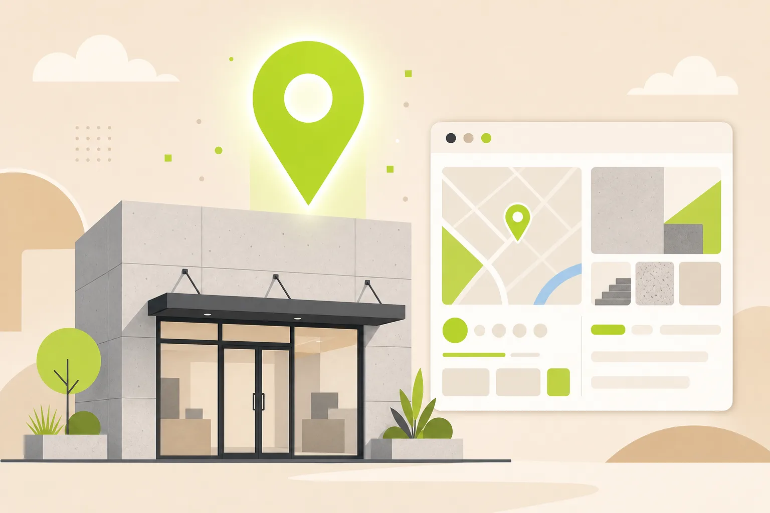 Illustration: Is Google Business Profile Enough for a Concrete Contractor?