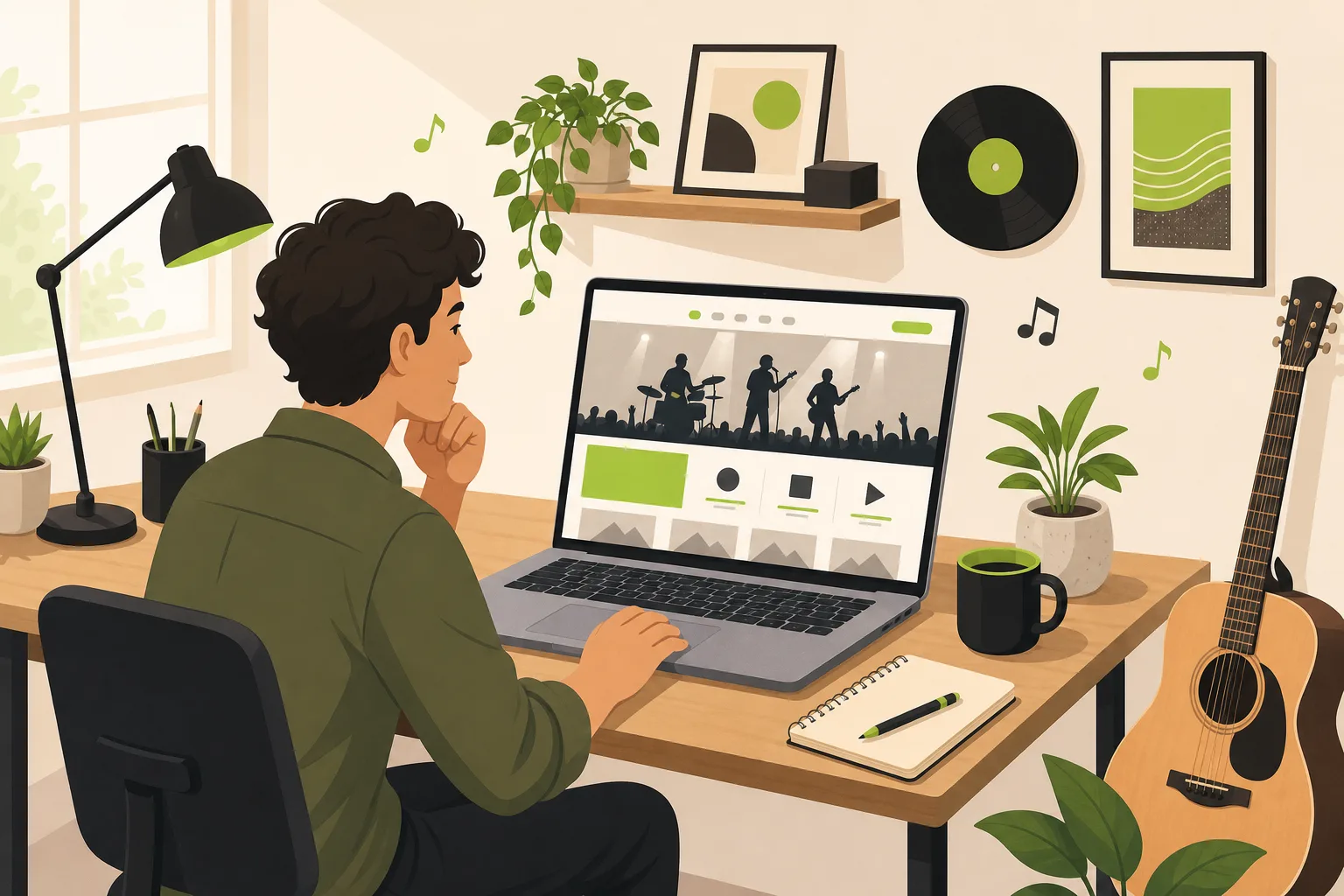 Illustration: Do Musicians Need a Website in 2026?