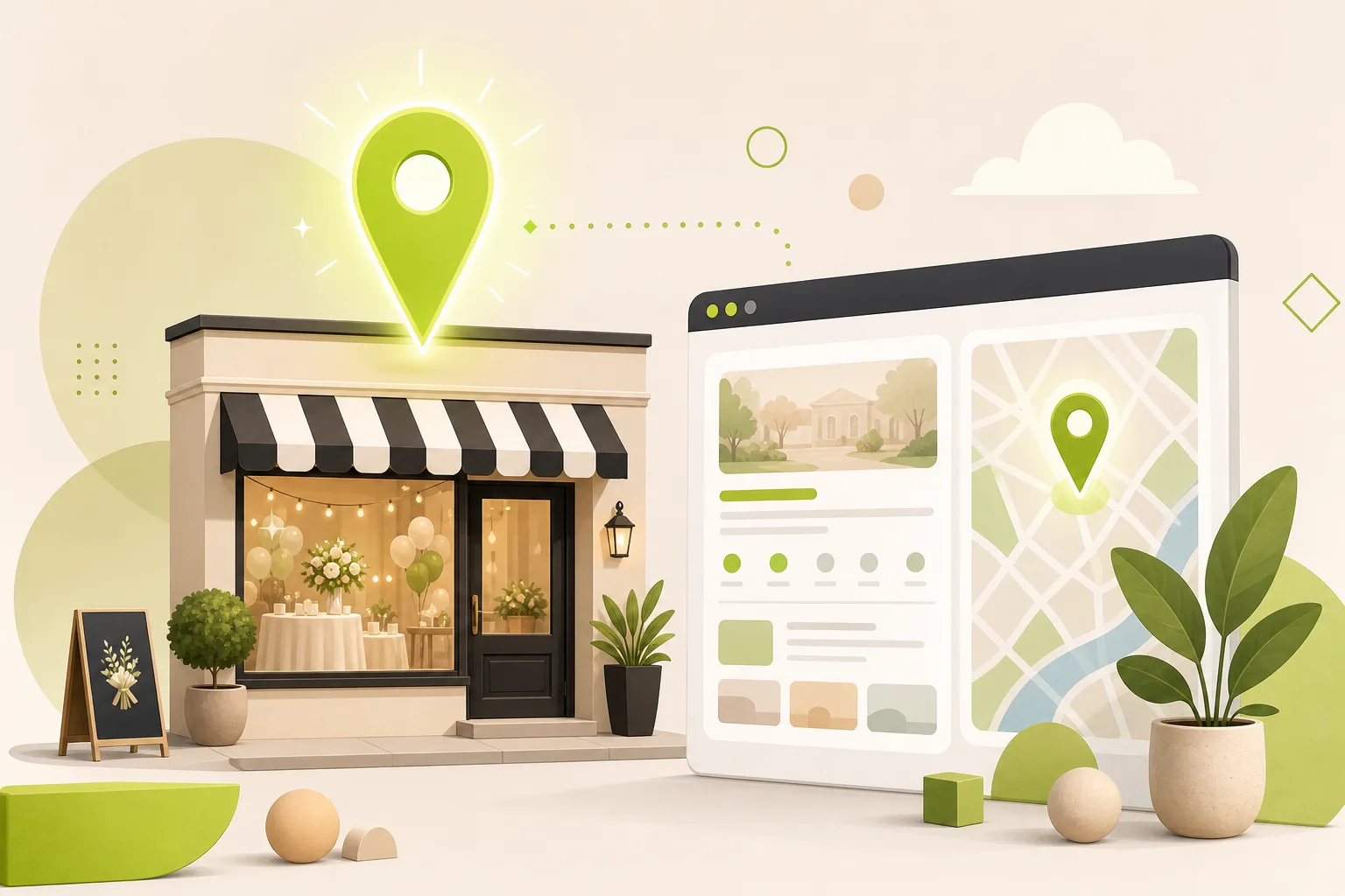 Illustration: Is Google Business Profile Enough for an Event Planner?