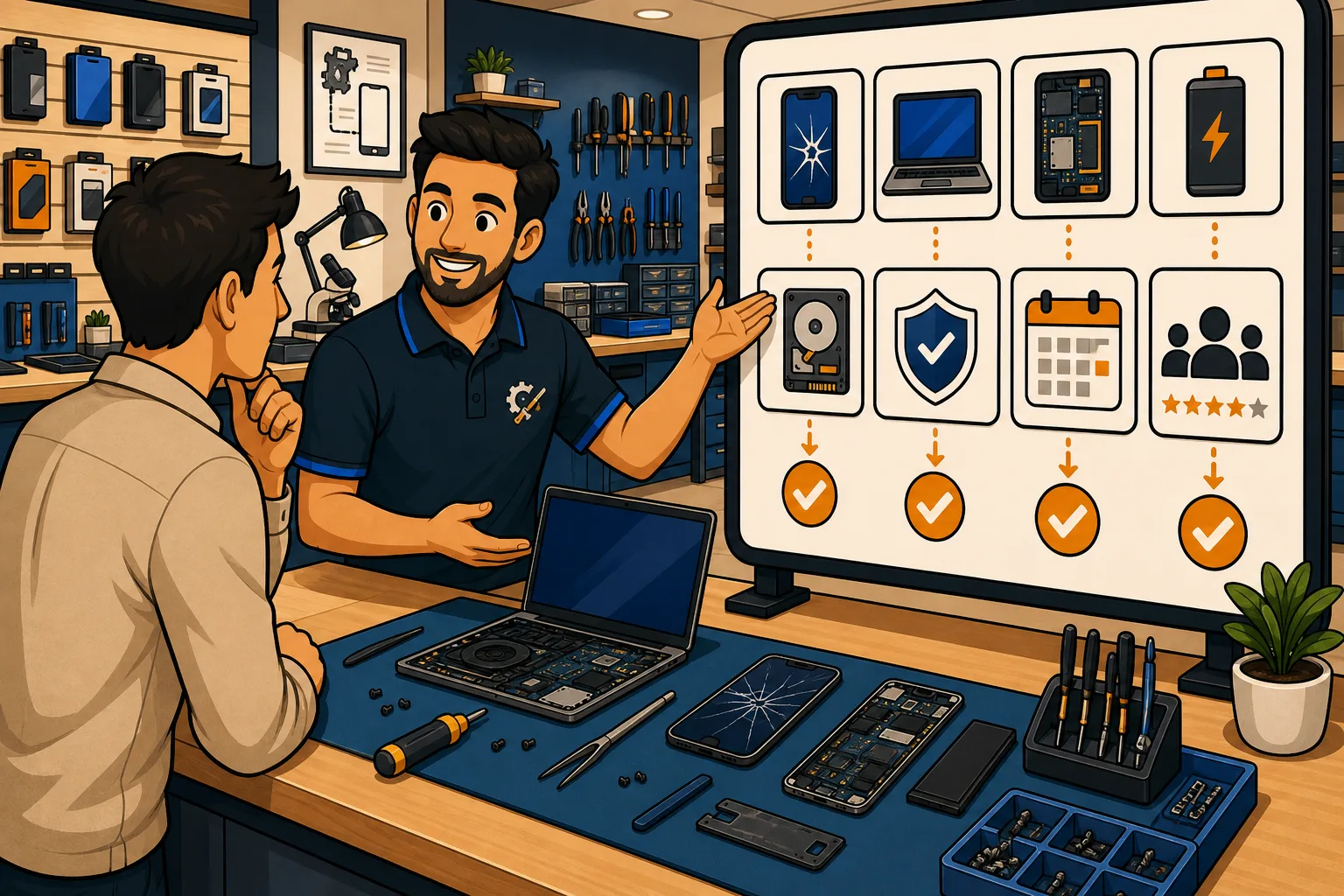 Illustration: Is a Website Worth It for a Flooring Installer?