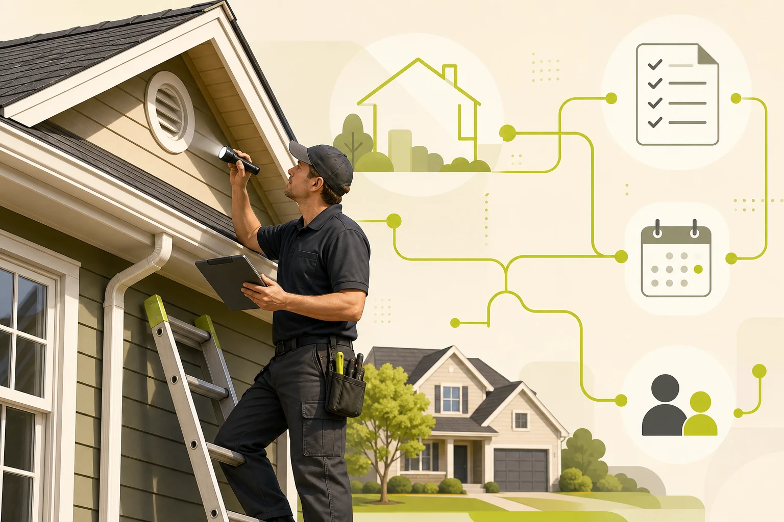 Illustration: What a Home Inspection Website Needs to Win Local Customers