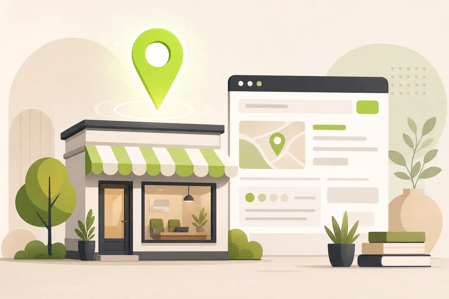 Illustration: Is Google Business Profile Enough for an Insurance Agency?