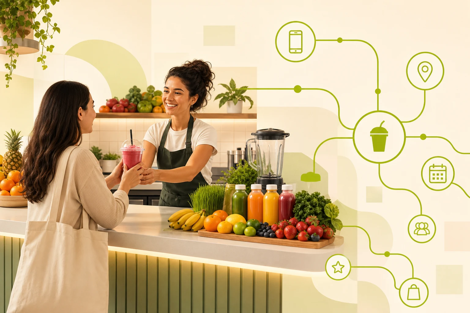 Illustration: What a Juice Bar Website Needs Beyond a Menu