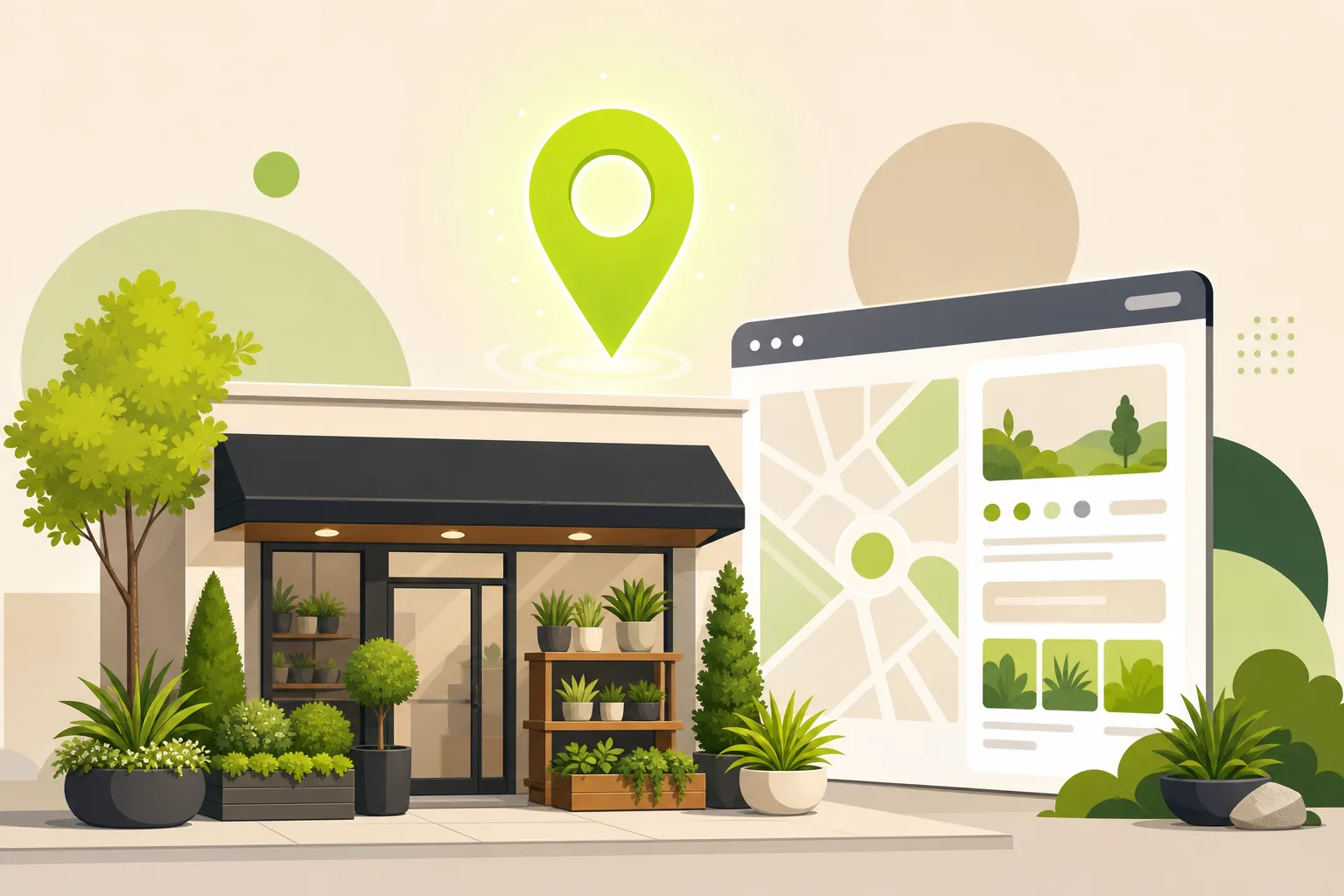 Illustration: Is Google Business Profile Enough for a Landscaper?