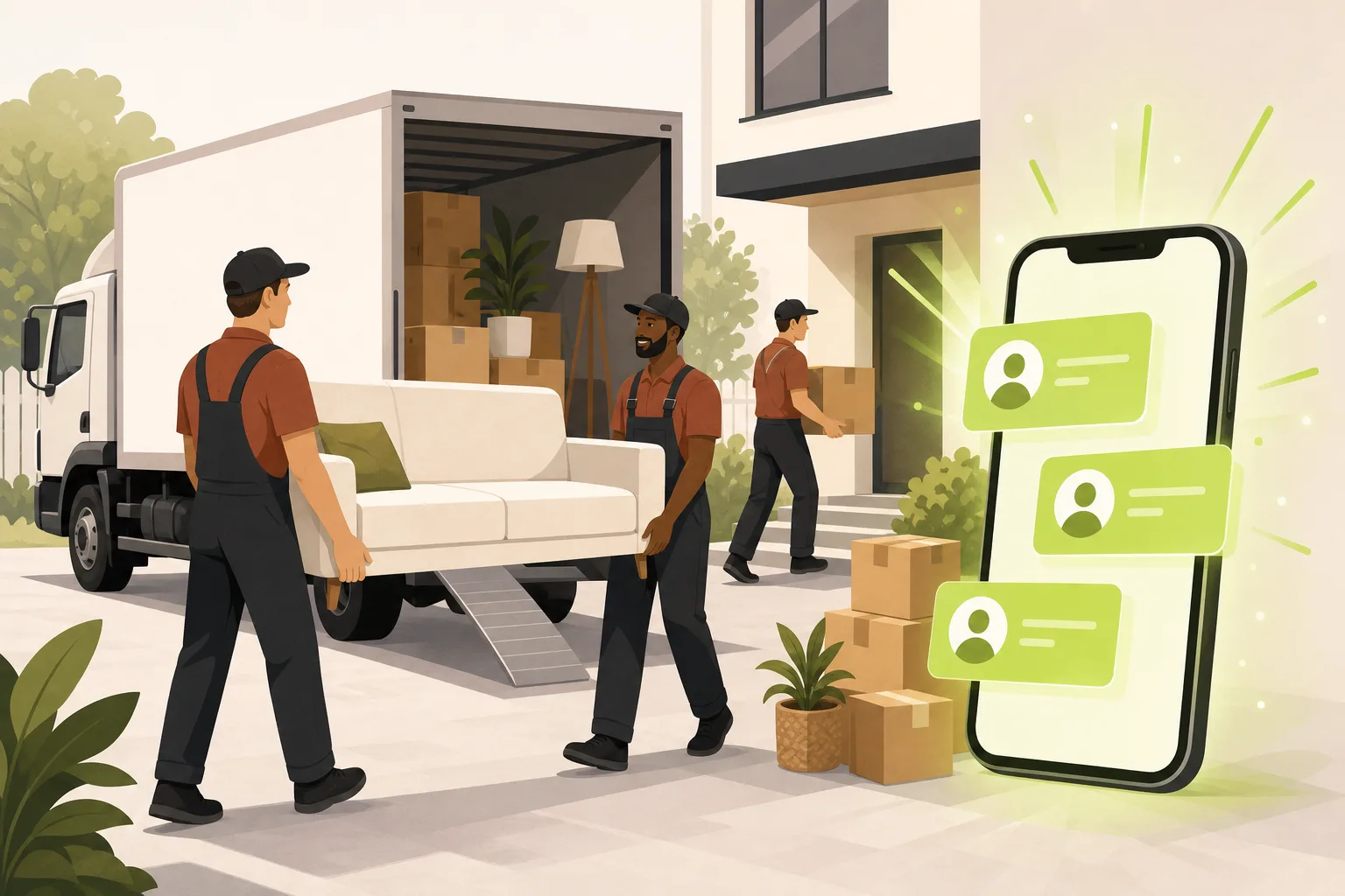 Illustration: Is a Website Worth It for a Moving Company?