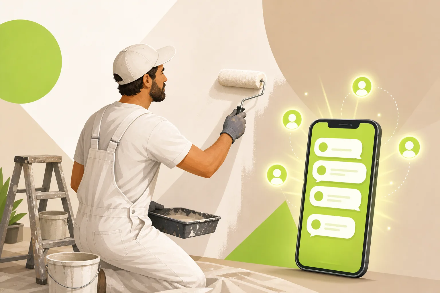 Illustration: Is a Website Worth It for a Painting Contractor?