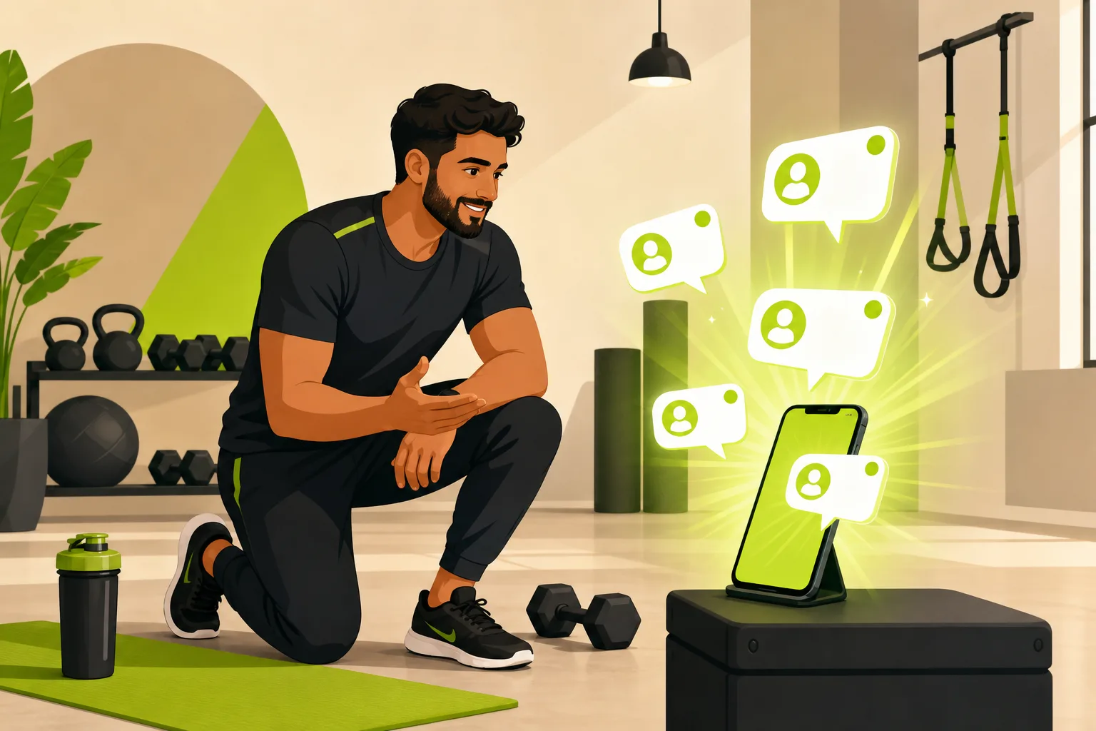 Illustration: Is a Website Worth It for a Personal Trainer?