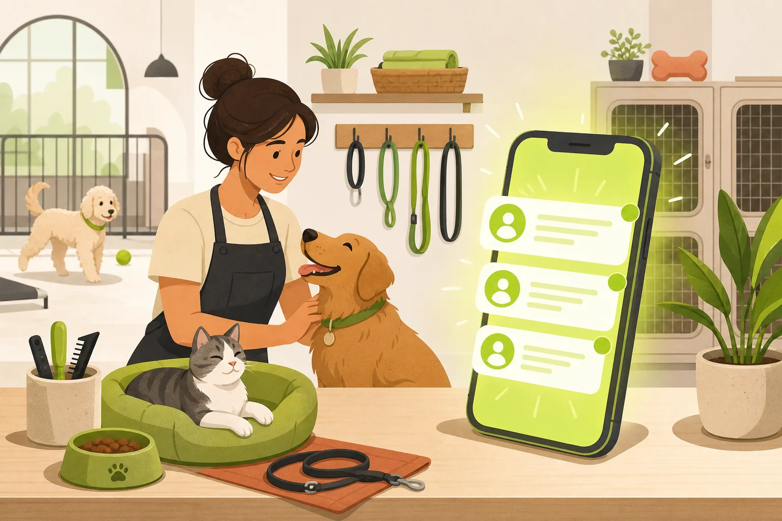 Illustration: Is a Website Worth It for a Pet Boarding Business?