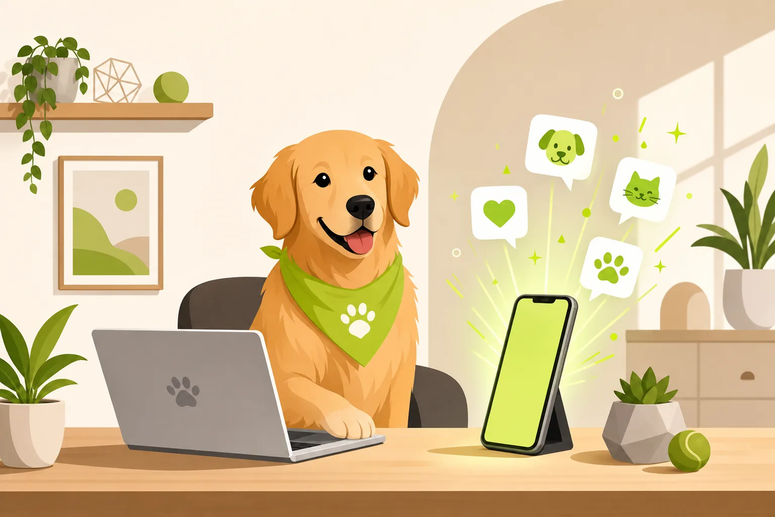 Illustration: Is a Website Worth It for a Pet Sitter?