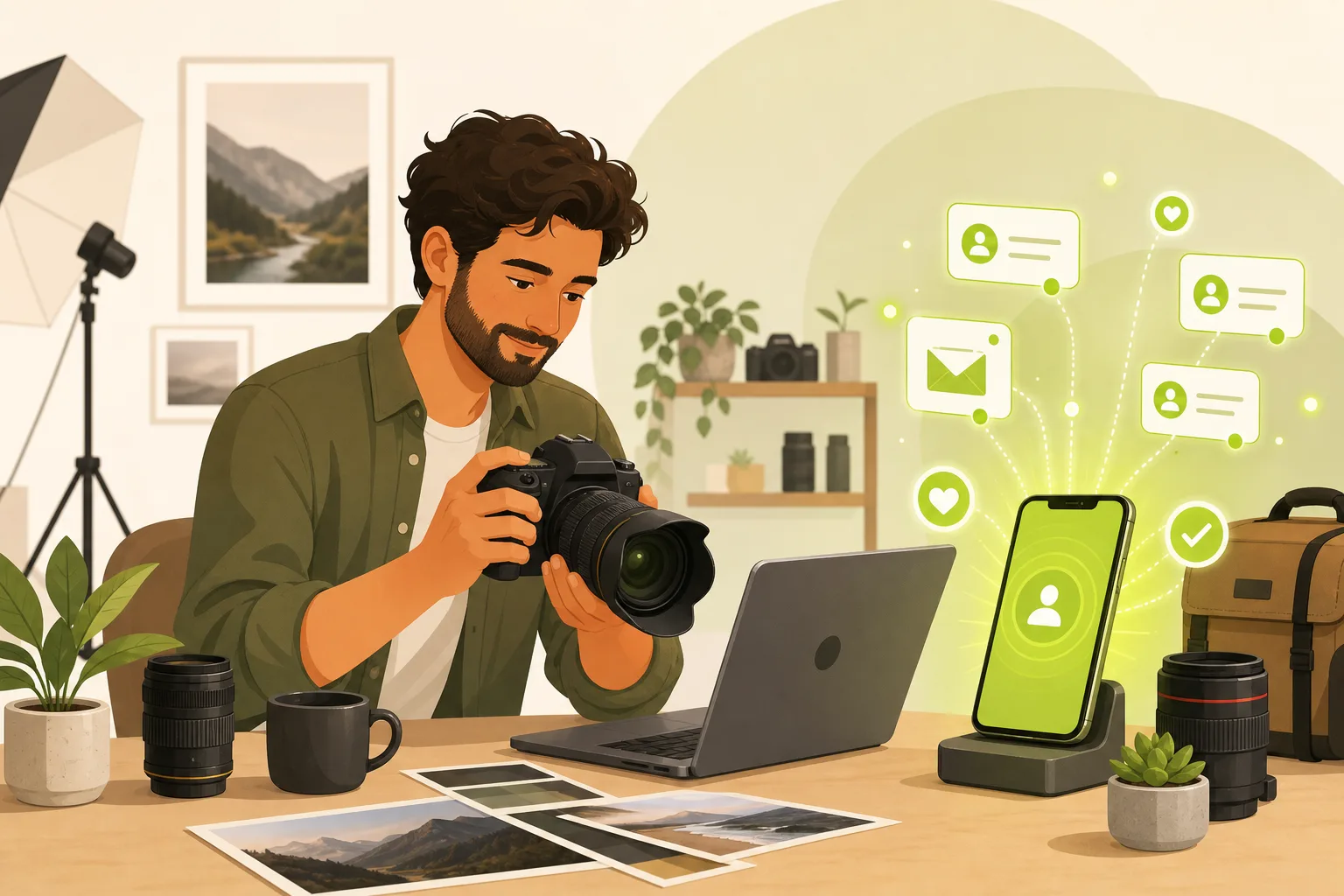 Illustration: Is a Website Worth It for a Photographer?