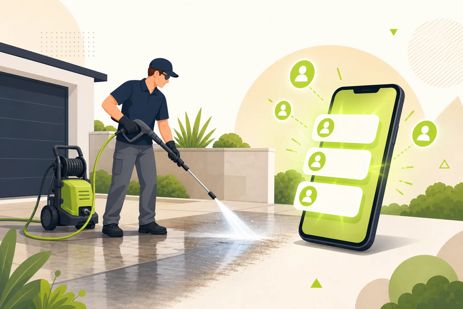 Illustration: Is a Website Worth It for a Pressure Washer?