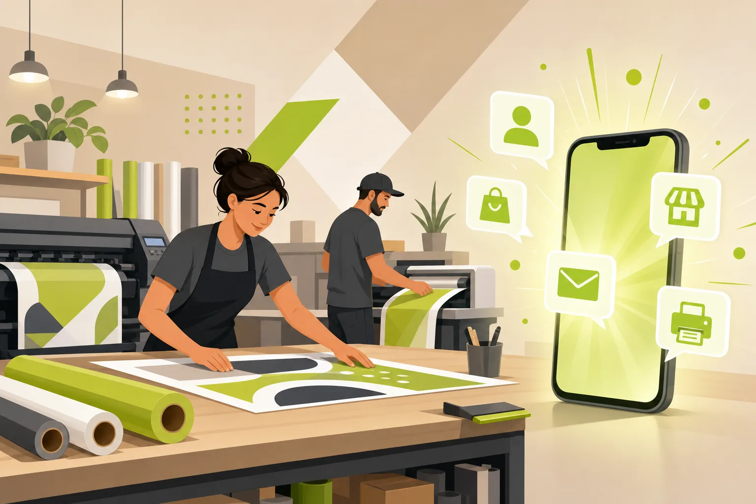 Illustration: Is a Website Worth It for a Sign Shop?