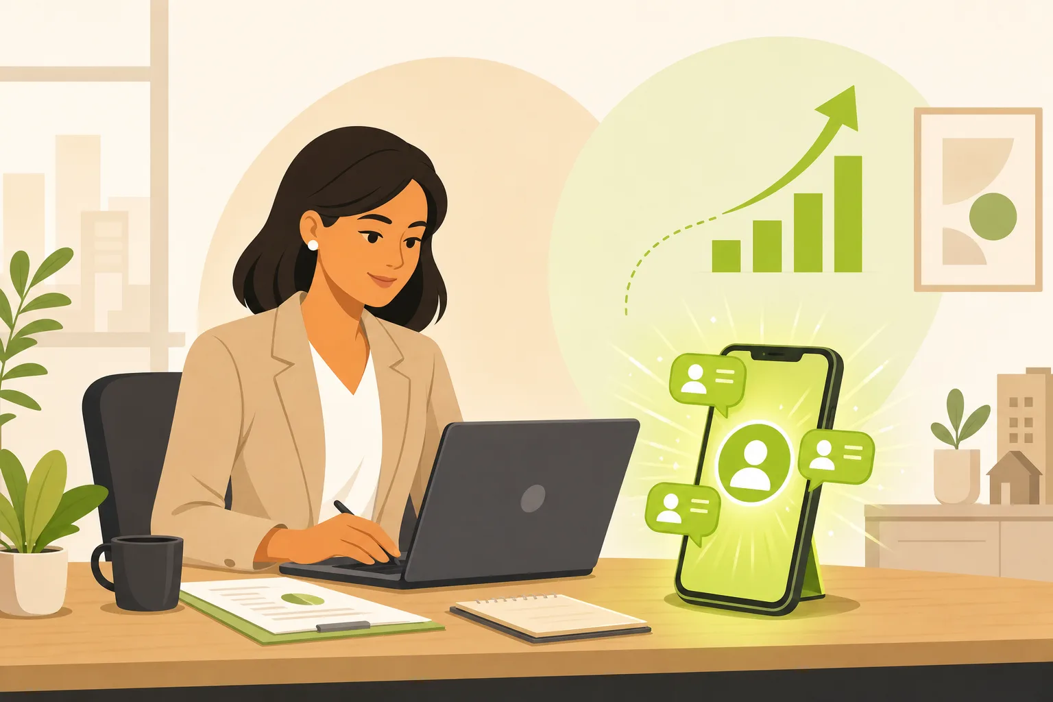Illustration: Is a Website Worth It for a Property Manager?