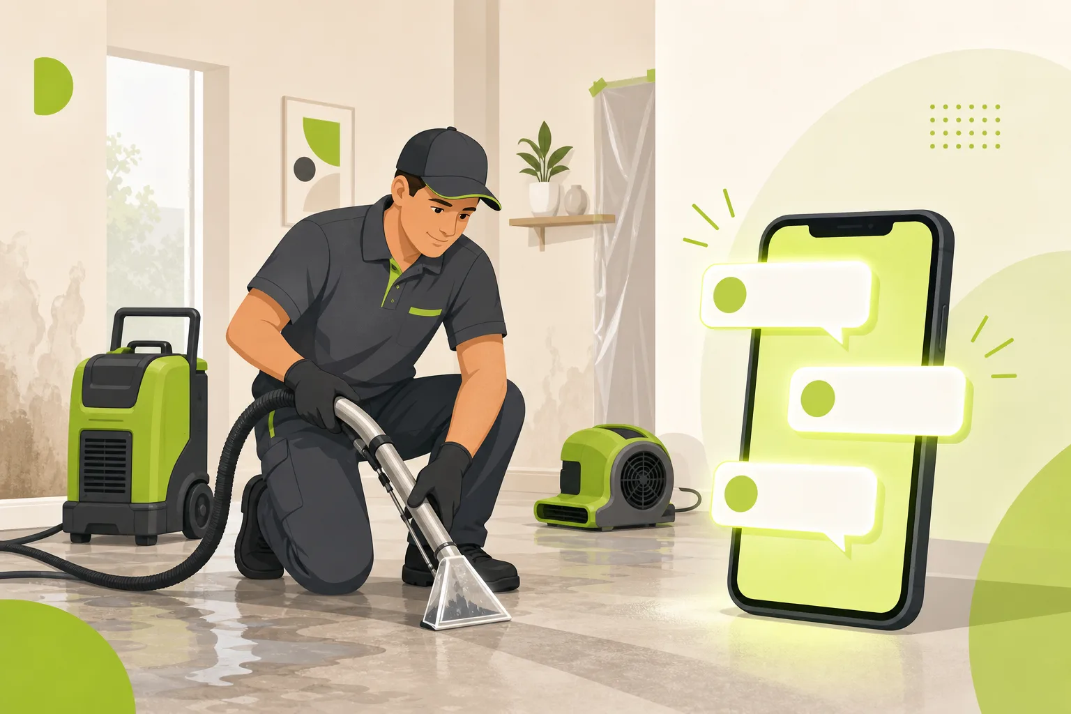 Illustration: Is a Website Worth It for a Restoration Contractor?