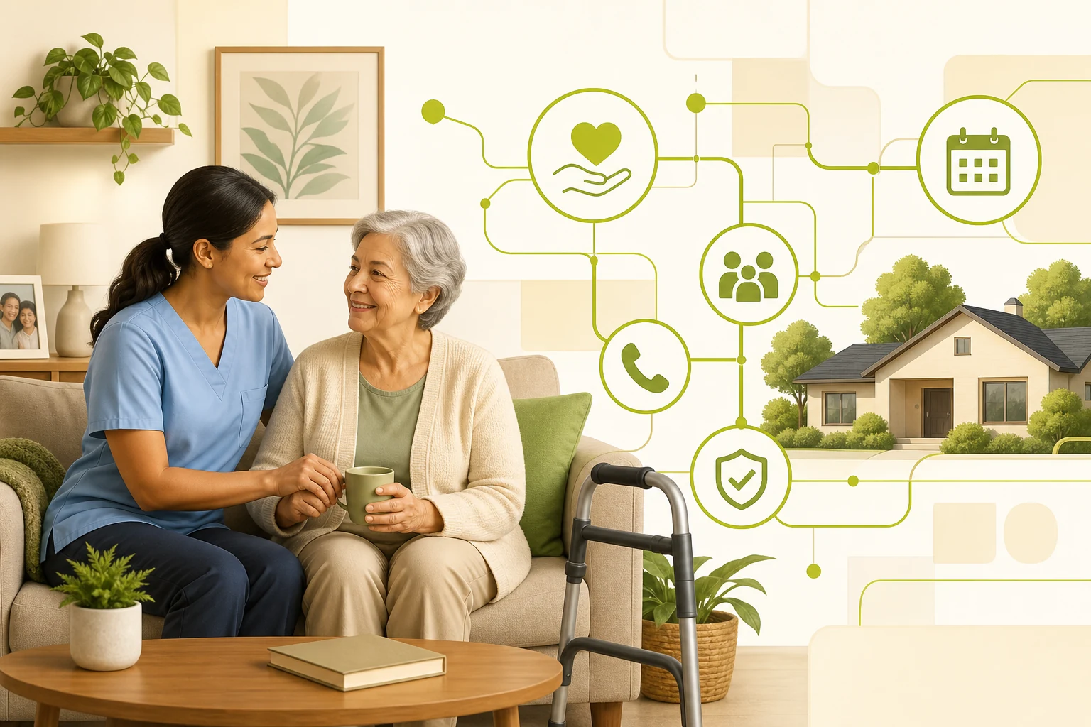 Illustration: What Families Look For on a Senior Home Care Website