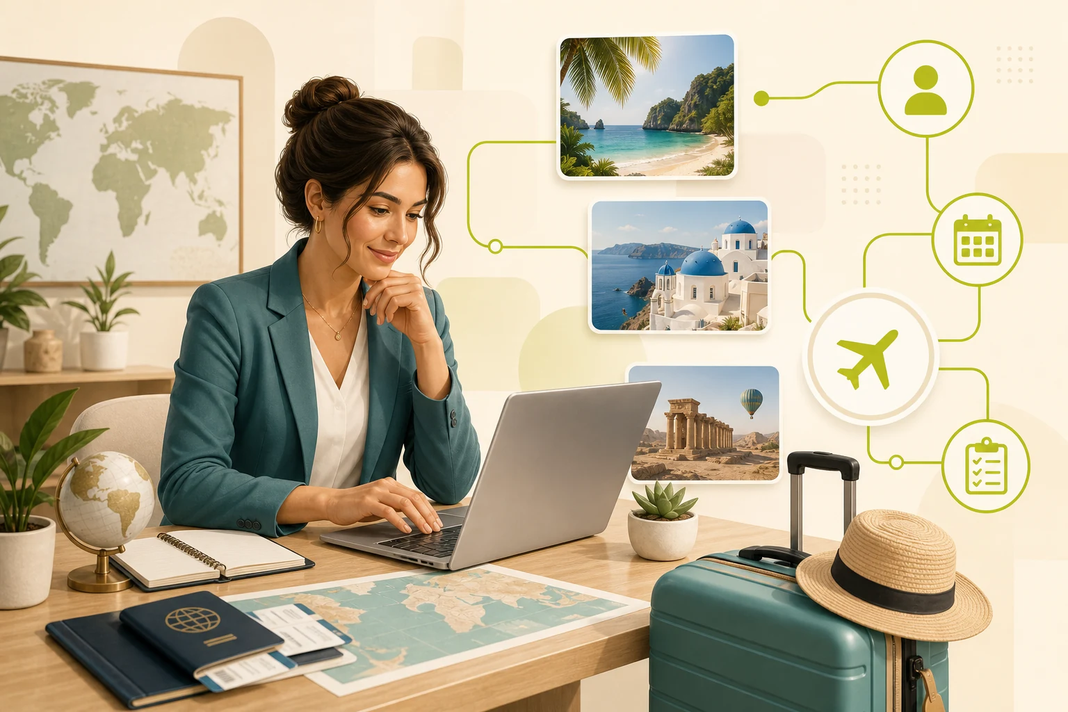 Illustration: What a Travel Agency Website Needs to Win Local Customers