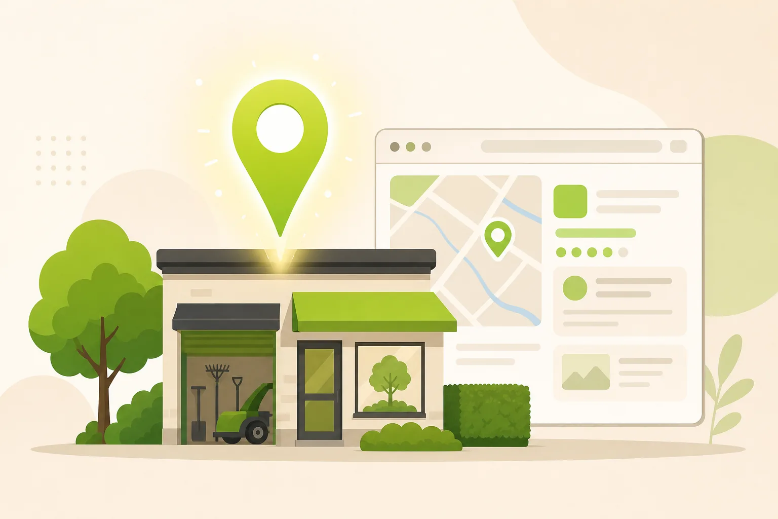 Illustration: Is Google Business Profile Enough for a Tree Service?