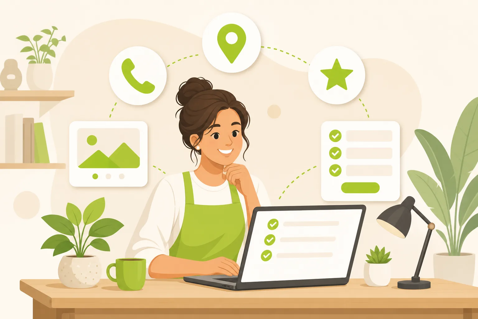 Illustration: What Should a Small Business Website Include? The Checklist